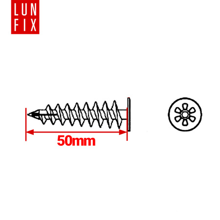 Dämmstoffdübel 50mm 100stk.