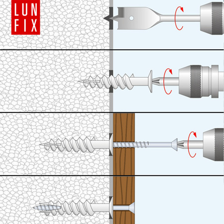 Dämmstoffdübel 50mm 100stk.