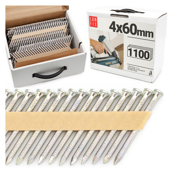 34° Grad Ankernägel 4 x 60 mm Packung 1100 Stück