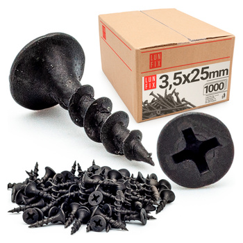 Schnellbauschrauben 3,5 x 25 mm 1000 Stück