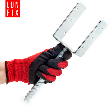 Pfostenaufnahme 140 mm