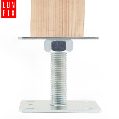 Pfostenträger Zum Aufschrauben 110x110x250 mm