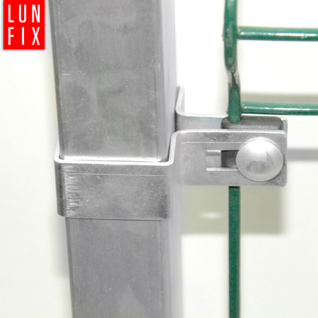 Endschelle Vierkant für 60x60 mm Pfosten Verzinkt