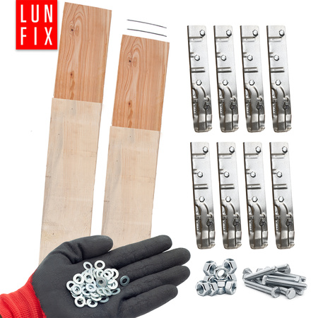 Grządka podwyższona 120x80x20cm warzywniak skrzynia