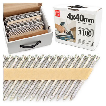 34° Grad Ankernägel 4 x 40 mm Packung 1100 Stück