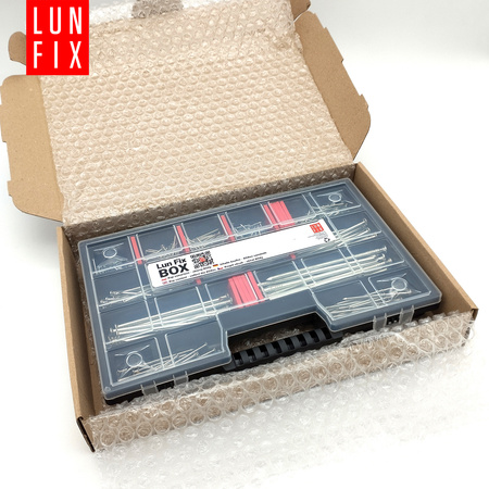 340 stück Sortiment Satz Stahlnägel Verzinkt