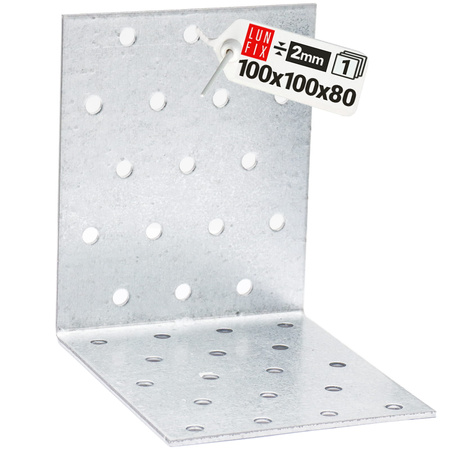 Winkelverbinder 100x100x80x2 1 Stück