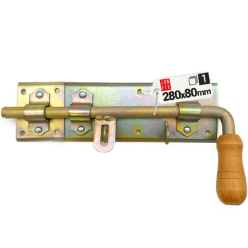 Bolzenriegel Torriegel Riegel 280x80mm Links