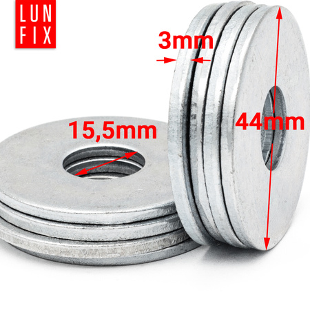 groß Unterlegscheiben M14 - DIN 9021 1kg