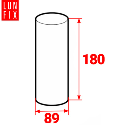 Einschlaghilfe für Einschlagbodenhülsen 180x89 mm 1stk