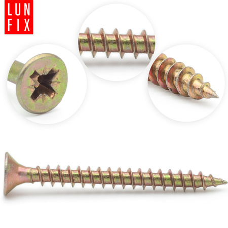 Universalschraube 4,0x30 mm 1kg 620stk Kreuzschlitz PZ2