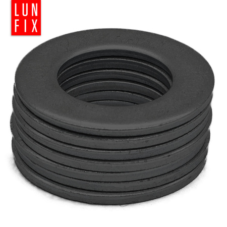 Runde Unterlegscheibe M5 Shwarz verzinkt DIN125 1kg