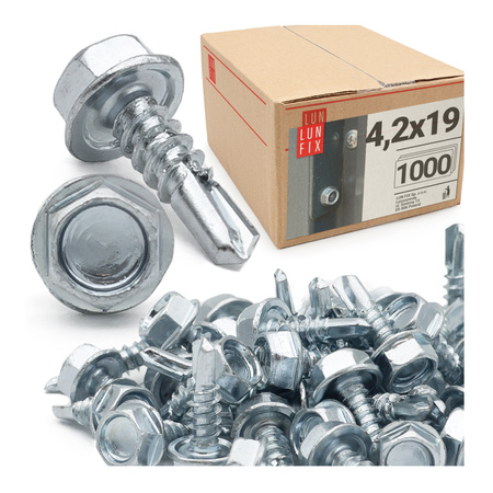 Bohrschrauben 4,2x19 1000stk.