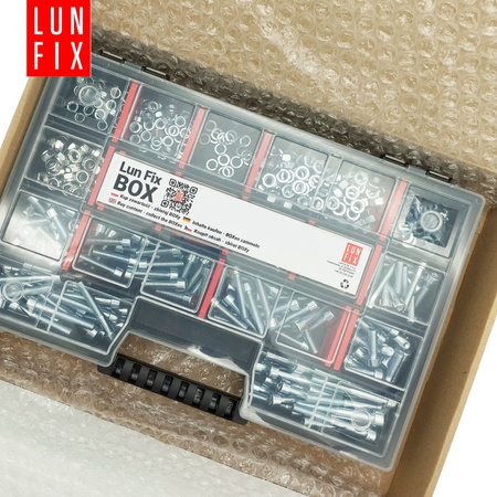 540 stück Sortiment Satz Zylinderkopfschrauben Muttern Unterlegscheiben M5-M6