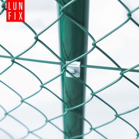 Spanndrahthalter inkl. Selbstschneidender Schrauben Verzinkt 100 Stück