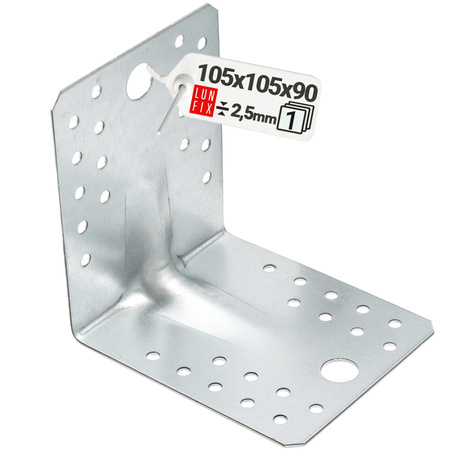 Schwerlast Winkelverbinder 105x105x90x2,5 mm