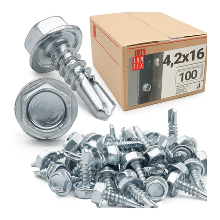 Bohrschrauben 4,2x1 100stk.