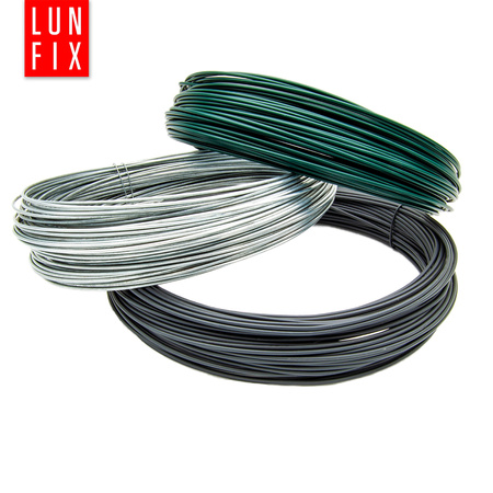 Spanndraht Gartendraht Grün Verzinkt und PVC 35m Ø3,1mm