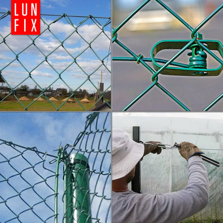 Spanndraht Gartendraht Grün Verzinkt und PVC 100m Ø2,6mm