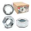 Sechskantmutter M24 - 1 Stück Festigkeit 8 Verzinkter Stahl, Regelgewinde DIN 934