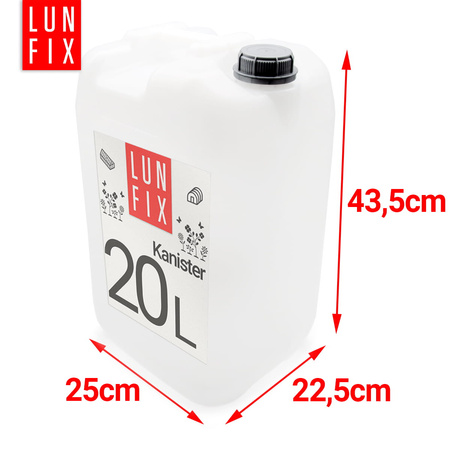 Wasserkanister 20 l HDPE