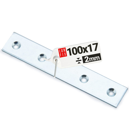 Möbel Flachverbinder 100x17x2mm