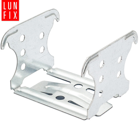 Kreuzverbinder für Gipskartondecken 60x145x58 mm Verzinkt