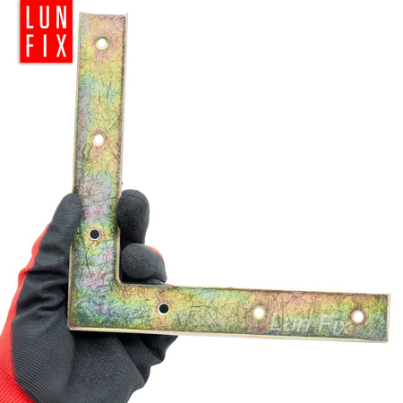 Flachwinkel Winkelverbinder L 90 Grad 200x200x30x3mm