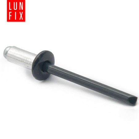 Aluminium Blindnieten DIN7337 4,8x12 mm 100 Stück RAL 7016 Anthrazitgrau