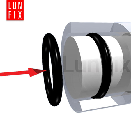 Gumowe uszczelki hydrauliczne oringi zestaw D3-22 mm 279 szt.