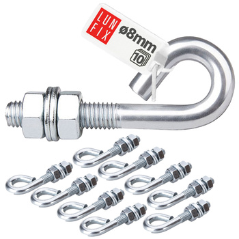 Schraubhaken 10 er Set