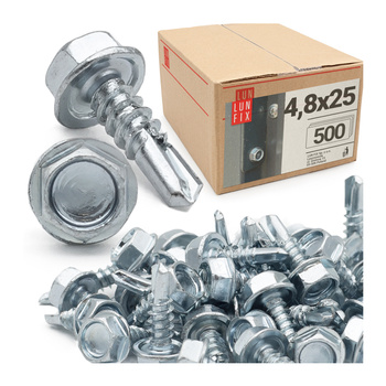 Bohrschrauben 4,8x25 500stk.