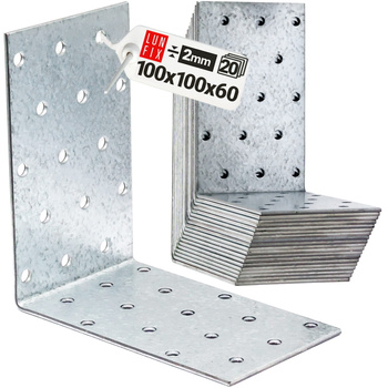 Winkelverbinder 100x100x60x2 20 Stück