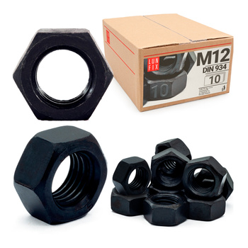Hochfeste Sechskantmutter M12 DIN 93410 Stück Festigkeit 10 Regelgewinde