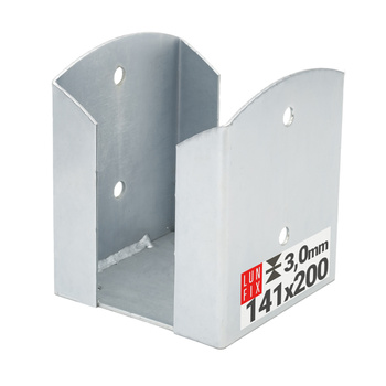 Pfostenträger 141x200x3 mm