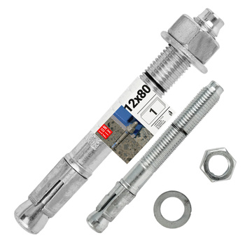 Schwerlastanker Bolzenanker M12 80mm 1stk