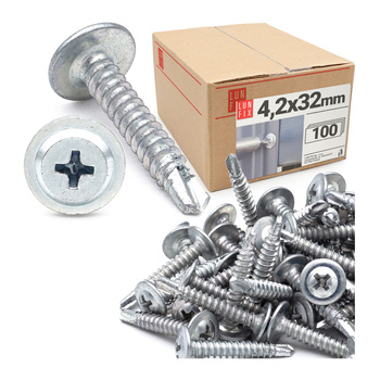 Bohrschrauben 4,2 x 32 mm 100 Stk.