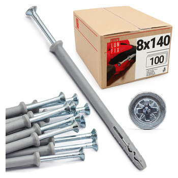 Schlagdübel 8x140 mm 100 Stük