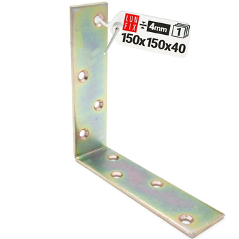 Konstruktionswinkel Balkenwinkel 150x150 Stärke 4 mm