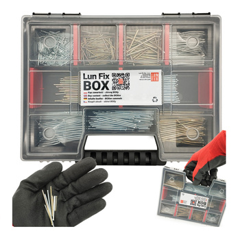 500 stück Sortiment Satz Sockelleisten Nägel Silber+Golden