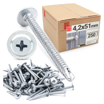 Bohrschrauben 4,2 x 51 mm 250 Stk.