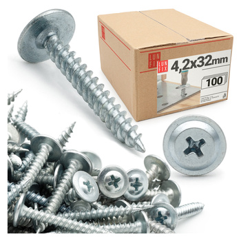 Selbstschneidende 4,2 x 32 mm 100 Stück