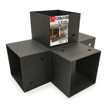 Pfostenverbinder Holzverbinder Pergola 4 balken 120x120mm