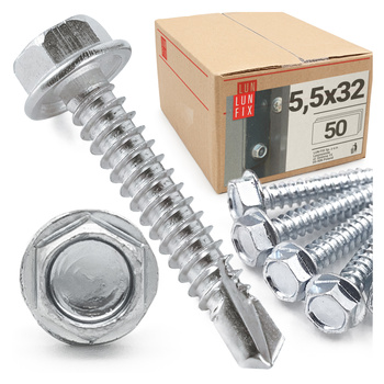 Bohrschrauben 5,5x32 50stk.