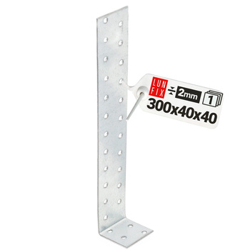 FlachstahlBetonanker Flachstahlanker 300x40mm Materialstärke 2 mm