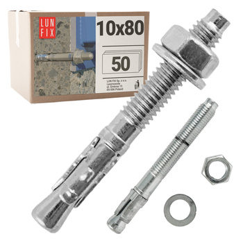 Schwerlastanker Bolzenanker M10 80mm 50stk