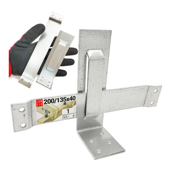 Winkelhalterung eines Blockhauses 200x135 1stk.