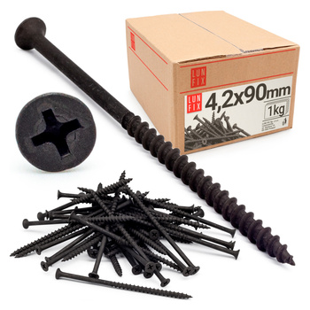 Schnellbauschrauben 4,2 x 90 mm 1Kg 170 Stück