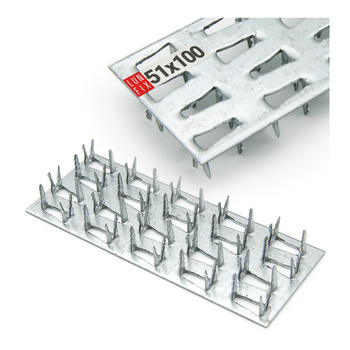 Nagelplatte 51x100x1,3mm Flachverbinder 1 Stk