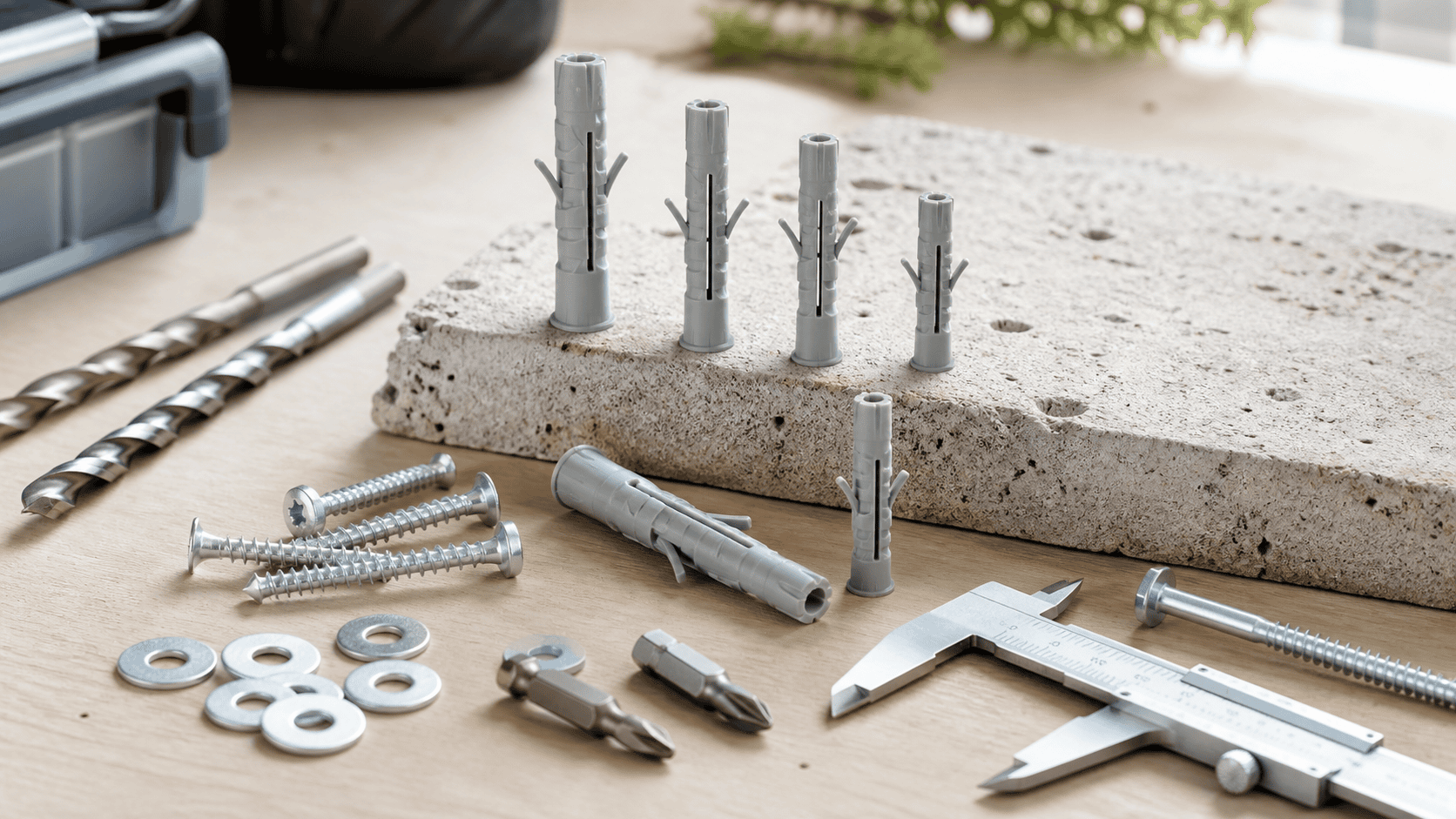 Wie wählt man Zubehör für Montagedübel bei Beton